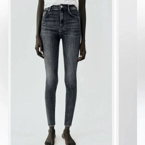 Zara black high-rise jeans size 2